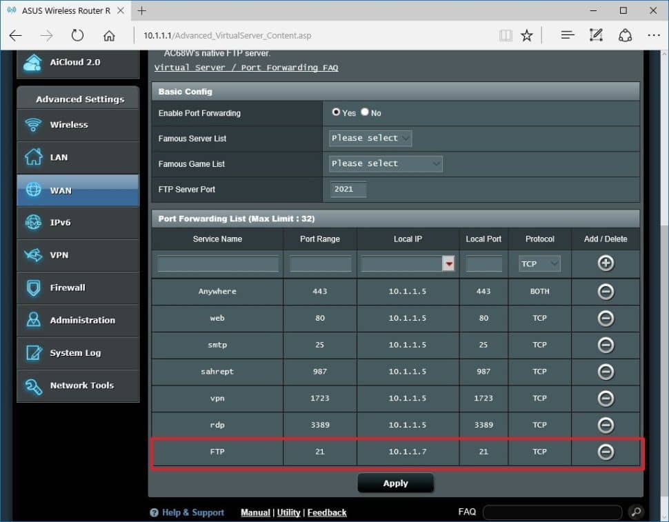 如何在Windows10上搭建FTP服务器？？ftp服务器怎么搭建？-第12张图片-嘻嘻笔记