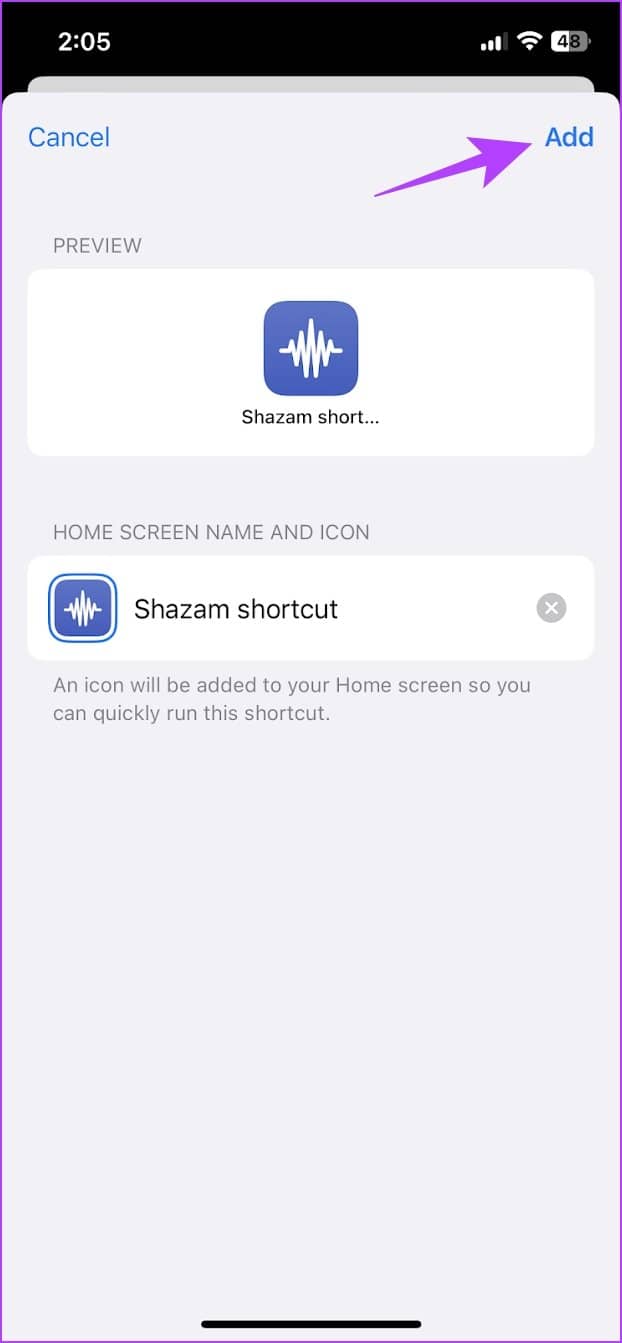 如何在 iPhone 上添加 Shazam 快捷方式-第12张图片-嘻嘻笔记