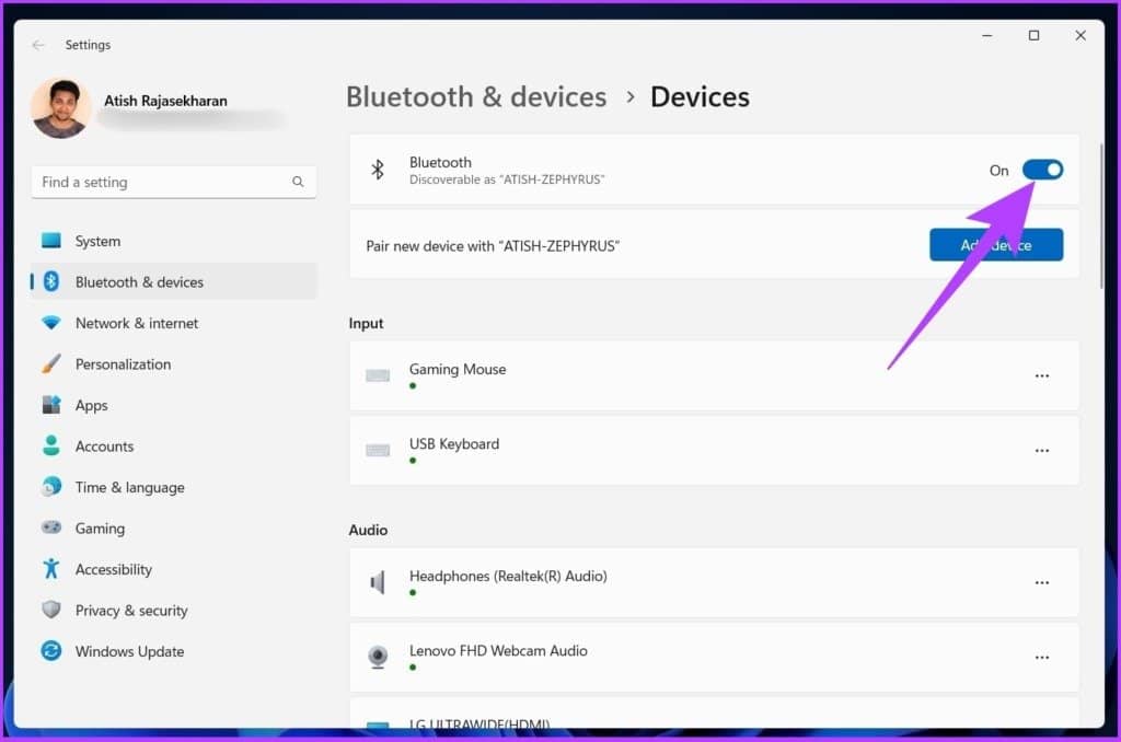 如何在 Windows 11 上打开蓝牙：5 种简单方法-第3张图片-嘻嘻笔记