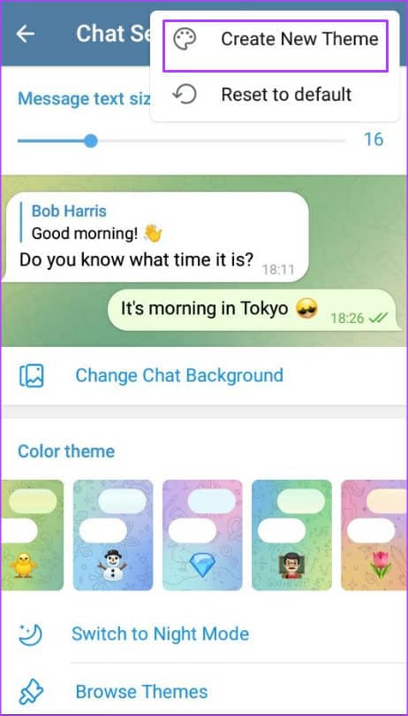 如何在桌面版和移动版 Telegram 中创建自定义主题-第17张图片-嘻嘻笔记