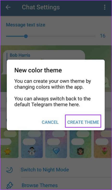 如何在桌面版和移动版 Telegram 中创建自定义主题-第18张图片-嘻嘻笔记
