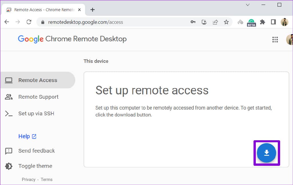 如何在 Windows 11 上设置和使用 Google Chrome 远程桌面-第2张图片-嘻嘻笔记