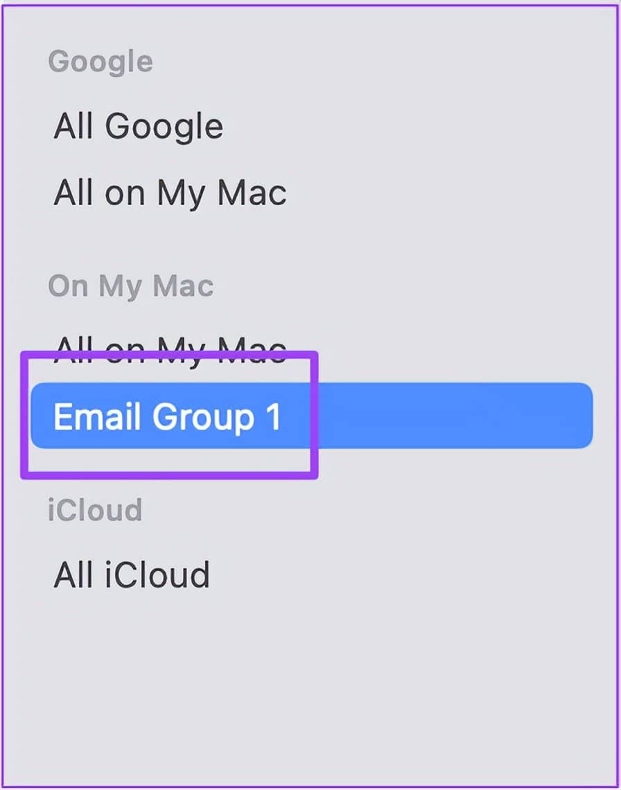 如何在 Mac 上的邮件应用程序中创建电子邮件组-第9张图片-嘻嘻笔记