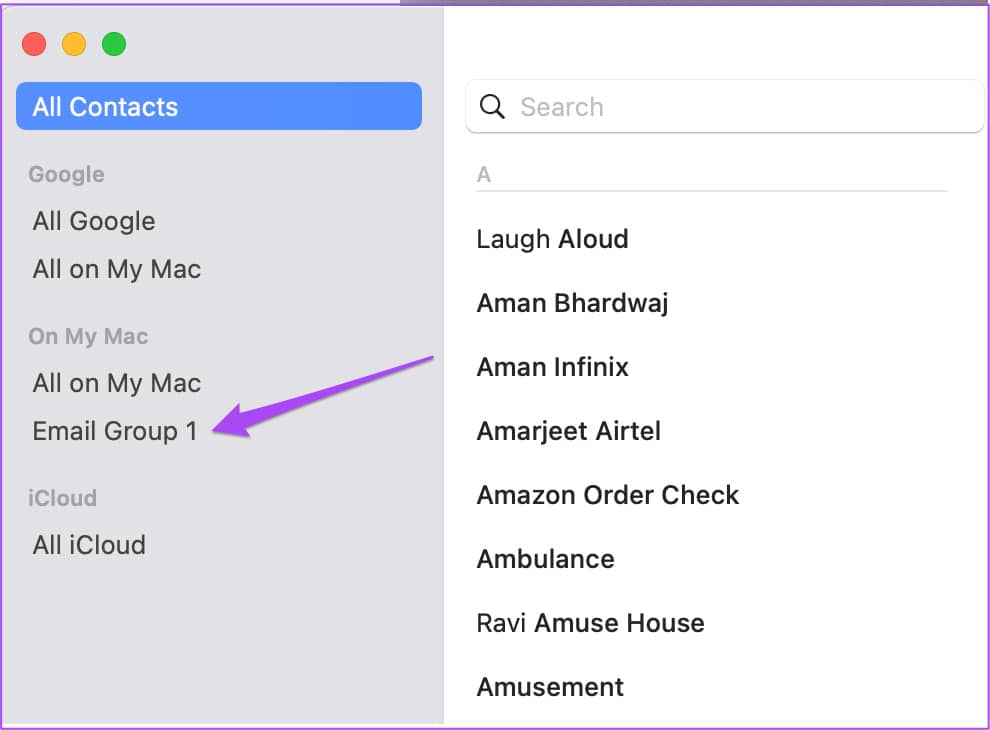 如何在 Mac 上的邮件应用程序中创建电子邮件组-第11张图片-嘻嘻笔记