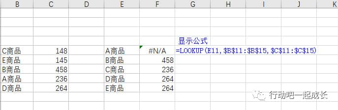 轻松学excel常用函数，查找与引用类函数之查找类函数二-第5张图片-嘻嘻笔记