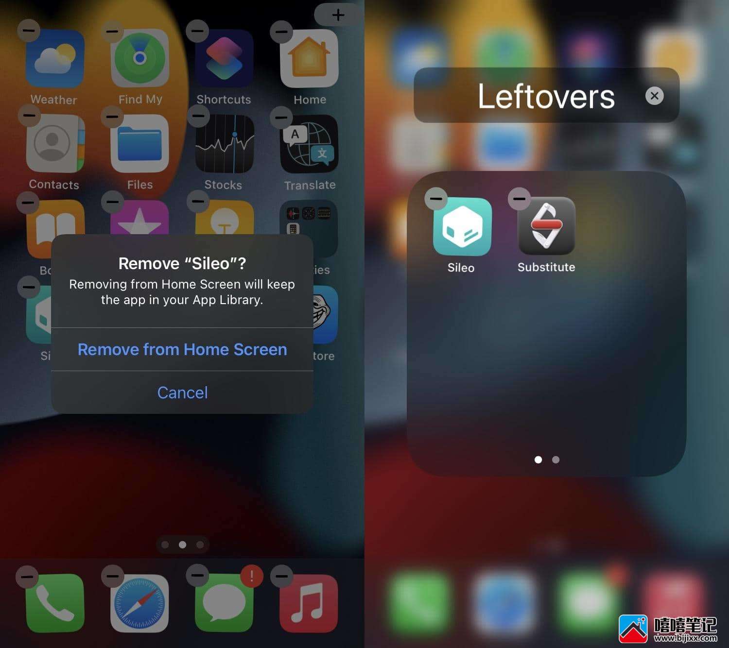 删除 palera1n 越狱后如何删除剩余的 Sileo 和 Substitute 应用程序图标-第6张图片-嘻嘻笔记