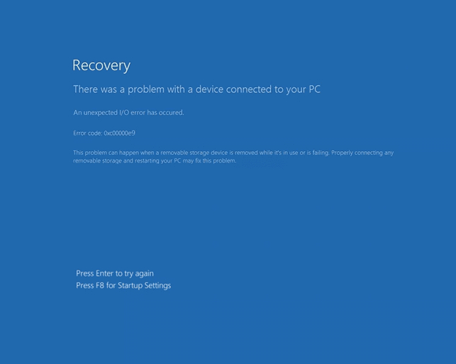 Windows错误代码0xc00000e9的原因及解决方案-第1张图片-嘻嘻笔记 Windows错误代码0xc00000e9的原因及解决方案-第1张图片-嘻嘻笔记
