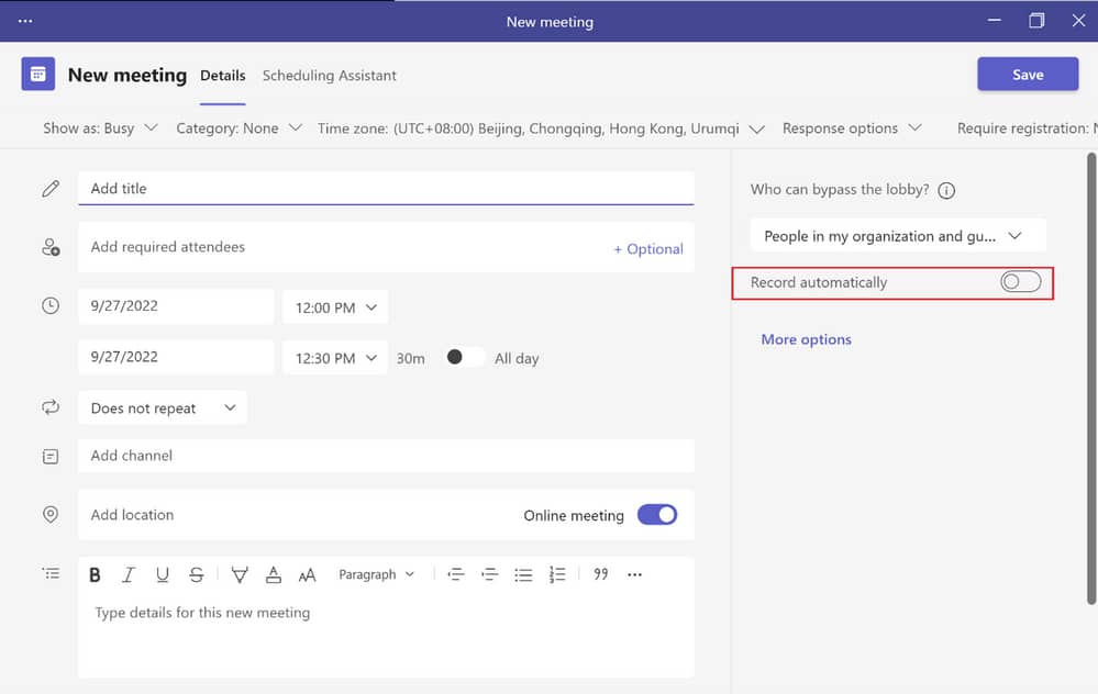 2022 年 8 月和 9 月更新中 Microsoft Teams 的新增功能 -第3张图片-嘻嘻笔记