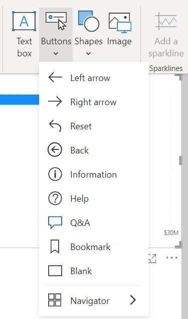 如何在 Microsoft Power BI 中向报表添加操作按钮？-第2张图片-嘻嘻笔记