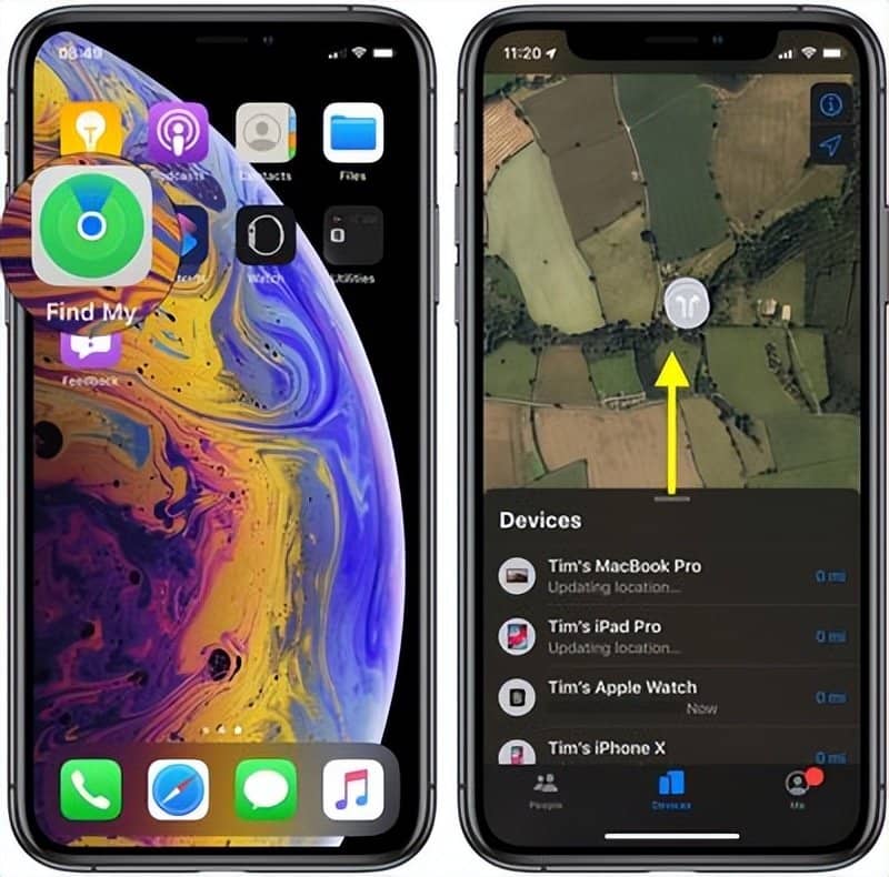 苹果手机定位在哪里设置？使用 Find My 找到丢失的 iPhone 或其他 Apple 设备-第4张图片-嘻嘻笔记
