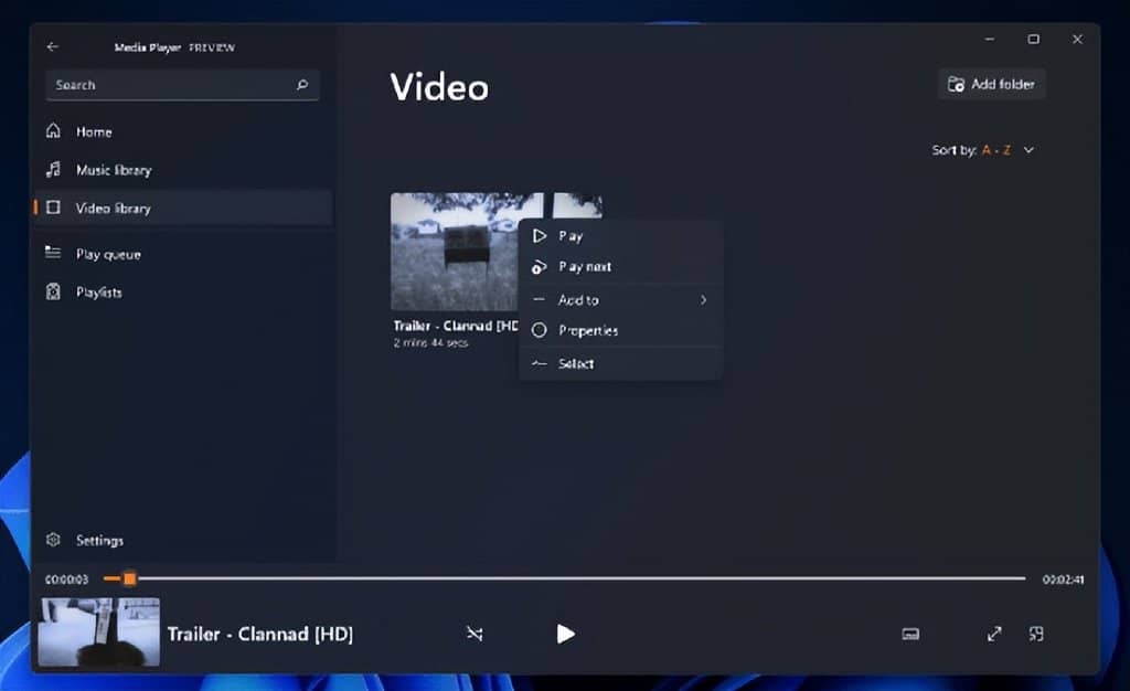 Windows11获得新媒体播放器取代GrooveMusic-第4张图片-嘻嘻笔记