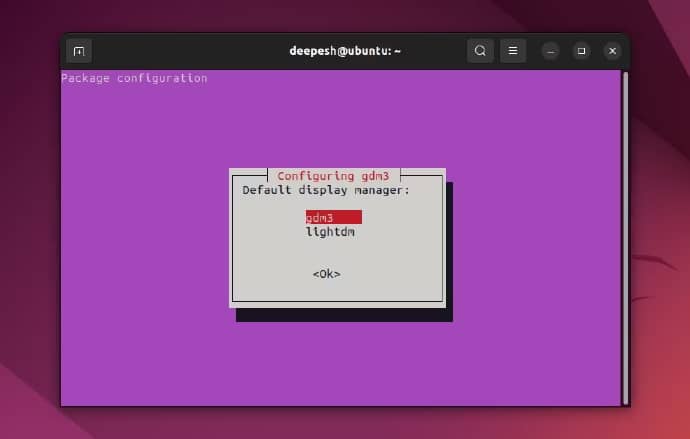 如何在 Ubuntu 上切换 LightDM 和 GDM-第2张图片-嘻嘻笔记