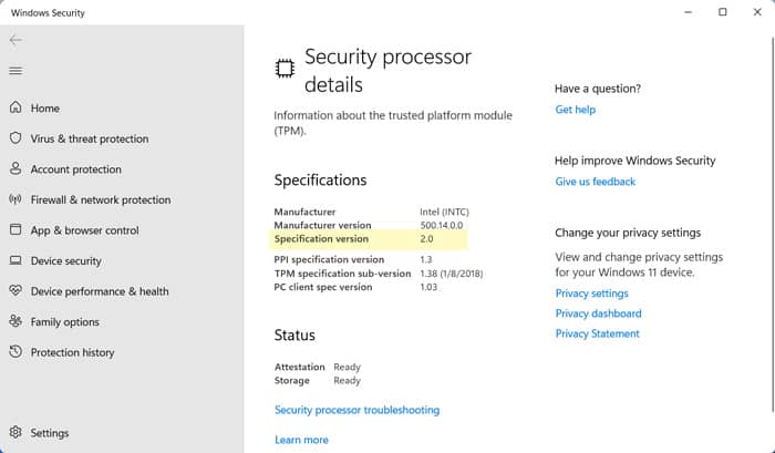 如何在 BIOS MSI 主板中启用 TPM 2.0？如何检查您是否有 TPM 2.0？-第5张图片-嘻嘻笔记