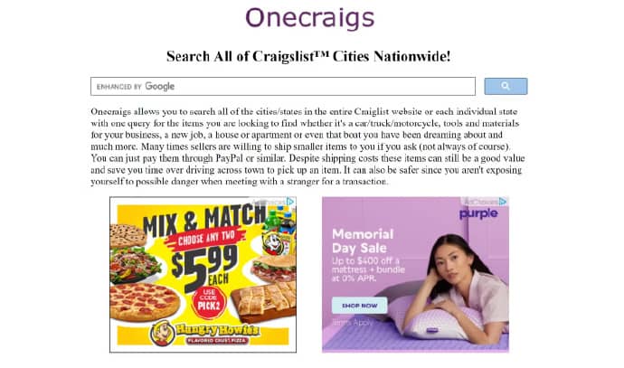 如何从您的桌面设备搜索所有Craigslist？-第9张图片-嘻嘻笔记