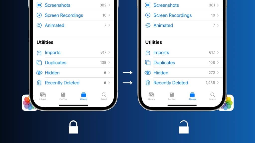 如何永久解锁 iPhone 上照片应用的隐藏和最近删除部分？-第1张图片-嘻嘻笔记