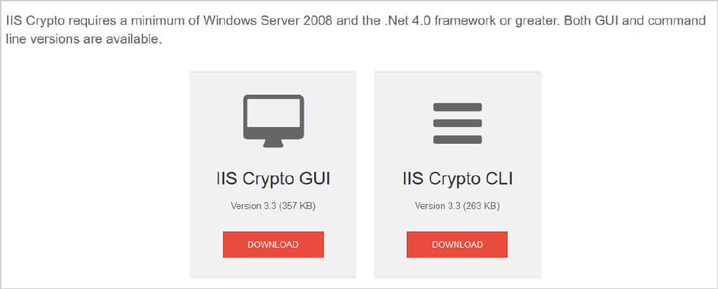 Nartac Software IIS Crypto 3.3 发布