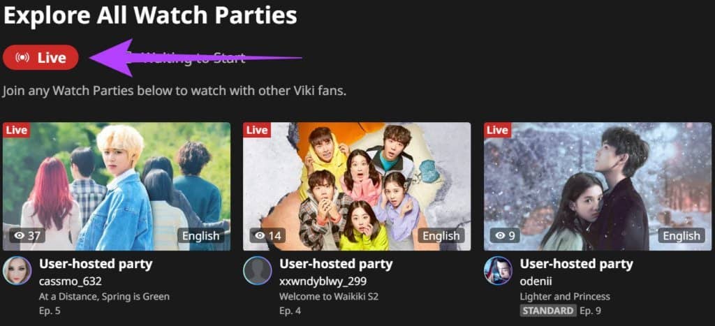 如何在 Viki 上创建和加入观看派对-第15张图片-嘻嘻笔记