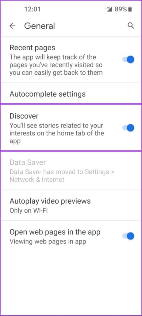 如何在 Android 上完全禁用 Google Discover-第9张图片-嘻嘻笔记