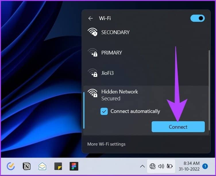 在 Windows 中连接到隐藏 Wi-Fi 网络的 3 种方法-第5张图片-嘻嘻笔记