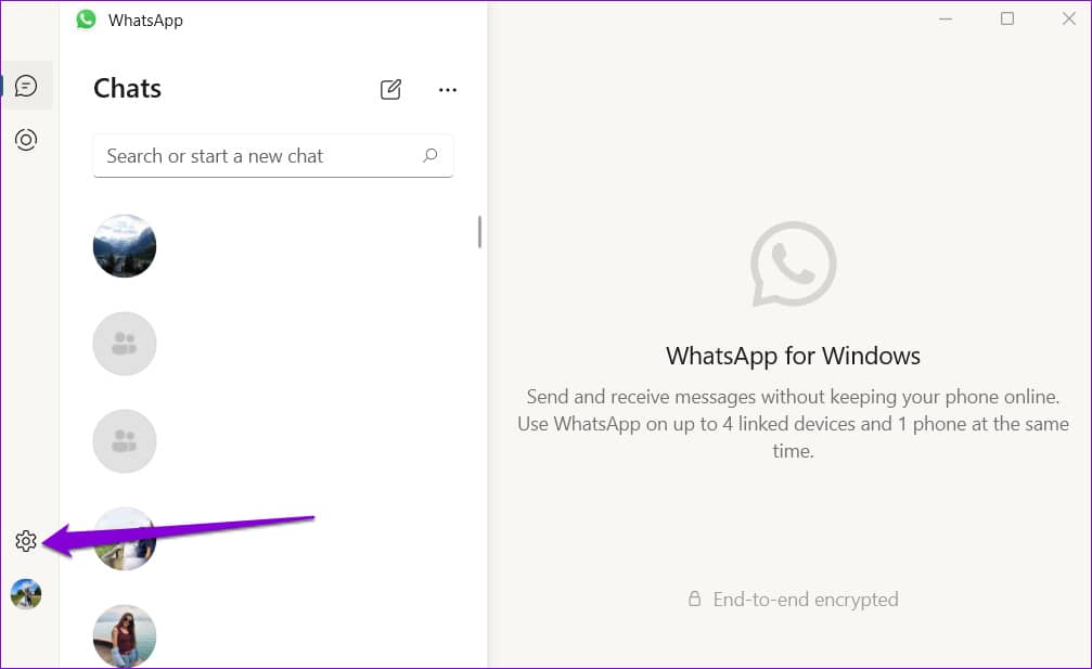 修复 WhatsApp 桌面应用程序在 Windows 11 上不显示通知的 7 大方法-第2张图片-嘻嘻笔记