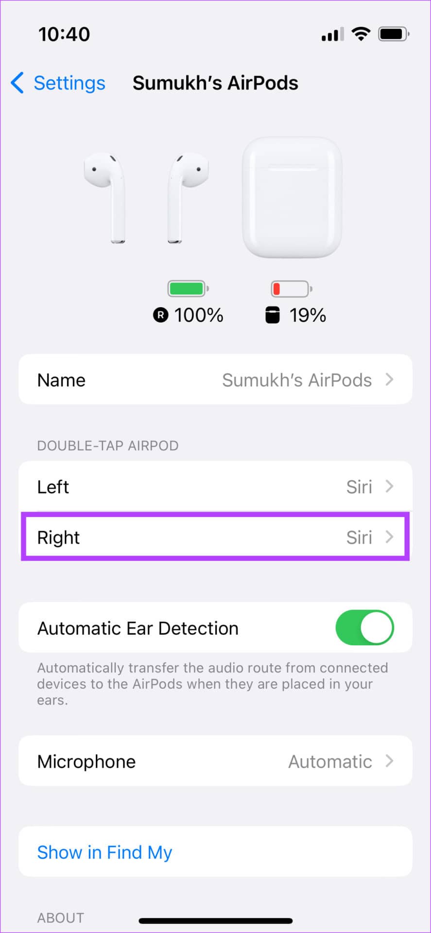 如何关闭 AirPods 上的 Siri-第8张图片-嘻嘻笔记