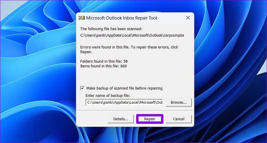 无法在 Windows 上的 Microsoft Outlook 中打开附件的 7 大修复-第18张图片-嘻嘻笔记