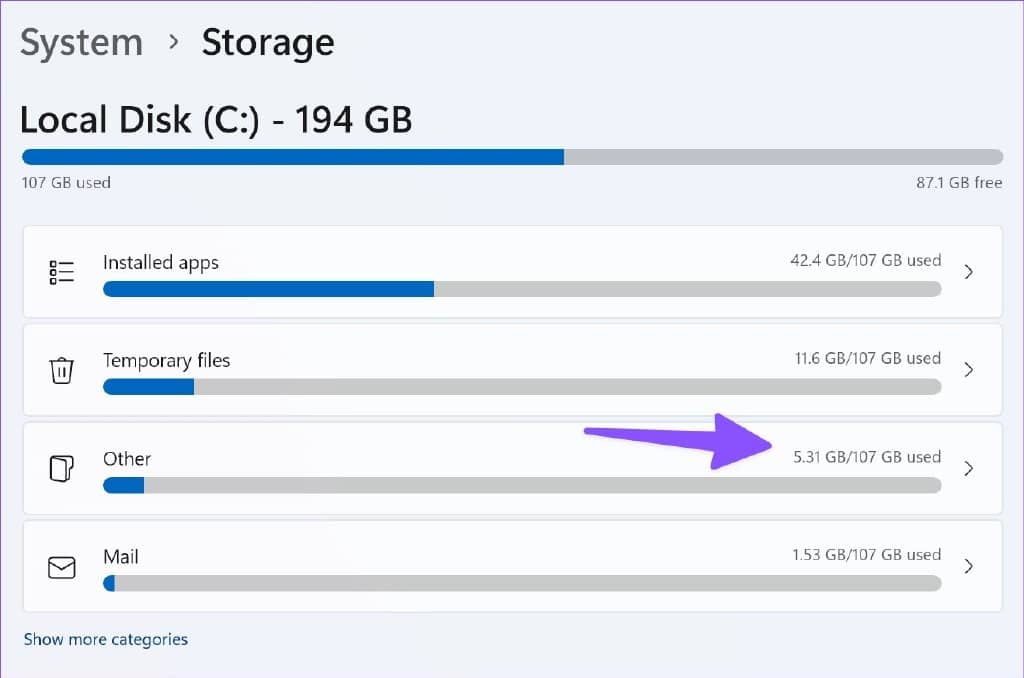 在不删除应用程序的情况下释放 Windows 11 空间的 6 大方法-第10张图片-嘻嘻笔记