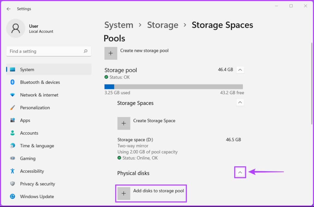 如何在 Windows 11 上使用存储空间功能-第12张图片-嘻嘻笔记