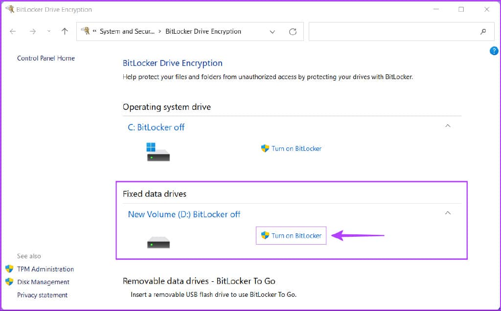 如何在 Windows 11 上使用 BitLocker 加密数据-第19张图片-嘻嘻笔记