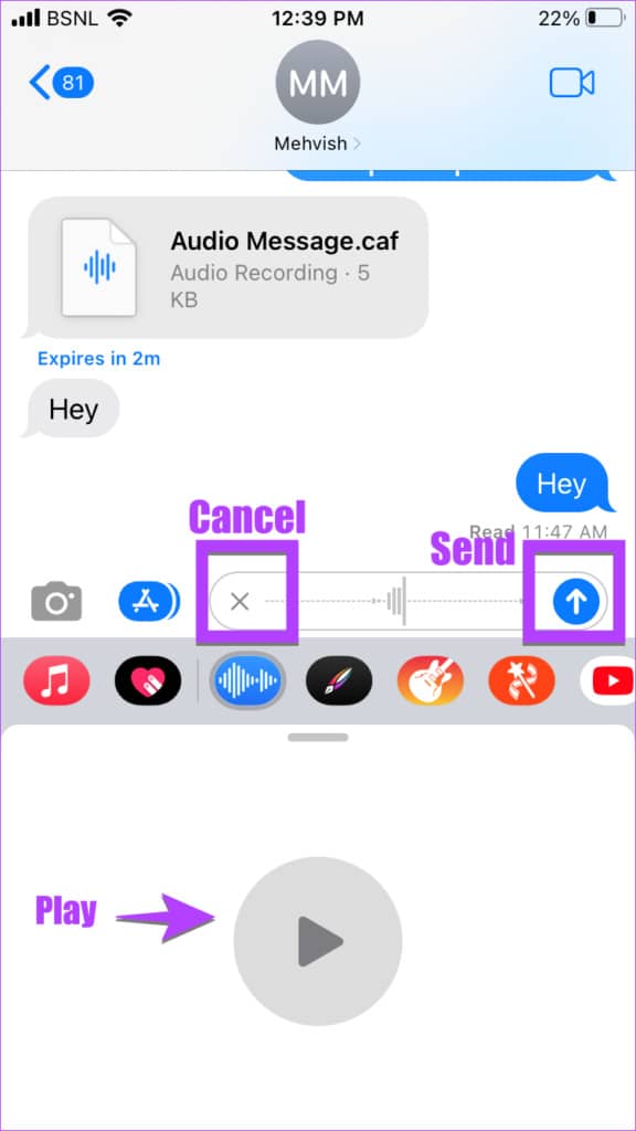 如何在 iPhone 上发送语音消息（iOS 16 更新）-第10张图片-嘻嘻笔记