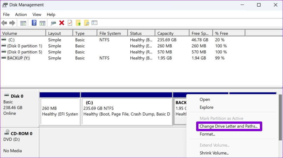 在 Windows 11 上更改存储盘符的前 5 种方法-第10张图片-嘻嘻笔记