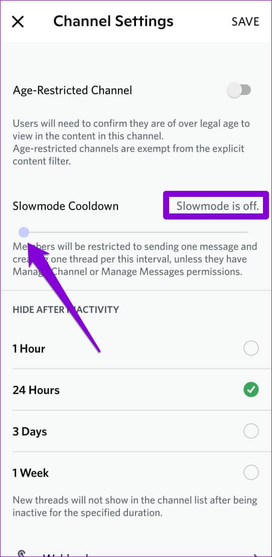 如何在 Discord 上启用或禁用慢速模式-第11张图片-嘻嘻笔记