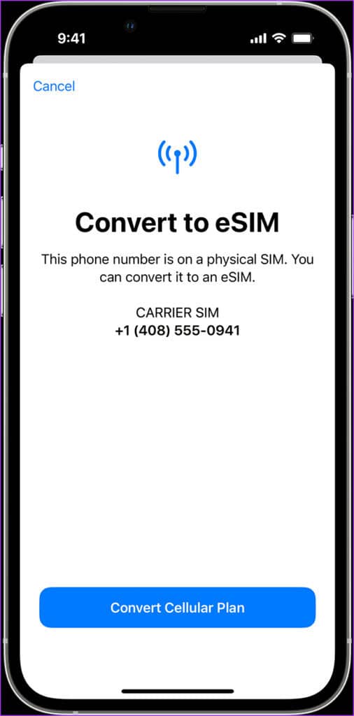 如何在 iPhone 14 及更旧型号上激活 eSIM-第5张图片-嘻嘻笔记