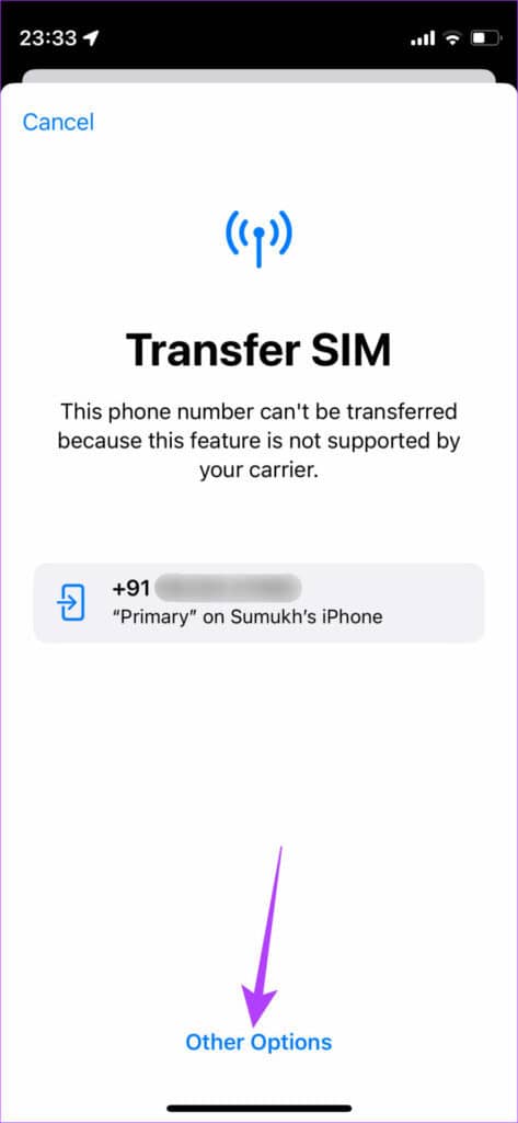 如何在 iPhone 14 及更旧型号上激活 eSIM-第8张图片-嘻嘻笔记