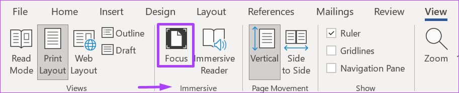 如何在 Microsoft Word 中启用和禁用焦点模式-第11张图片-嘻嘻笔记