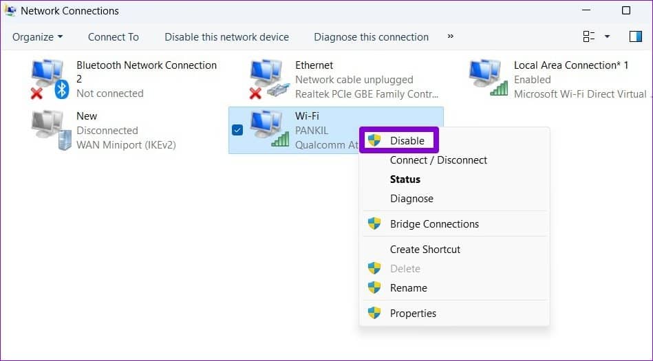 针对 Wi-Fi 在 Windows 11 上没有有效 IP 配置错误的 8 大修复-第16张图片-嘻嘻笔记