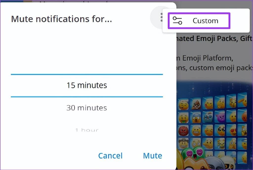 如何在桌面版和移动版 Telegram 中创建自定义静音持续时间-第9张图片-嘻嘻笔记