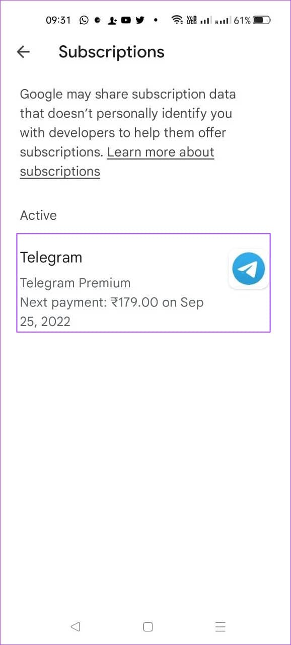 如何取消台式机和移动设备上的 Telegram Premium 订阅-第6张图片-嘻嘻笔记