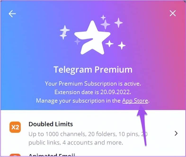 如何取消台式机和移动设备上的 Telegram Premium 订阅-第35张图片-嘻嘻笔记