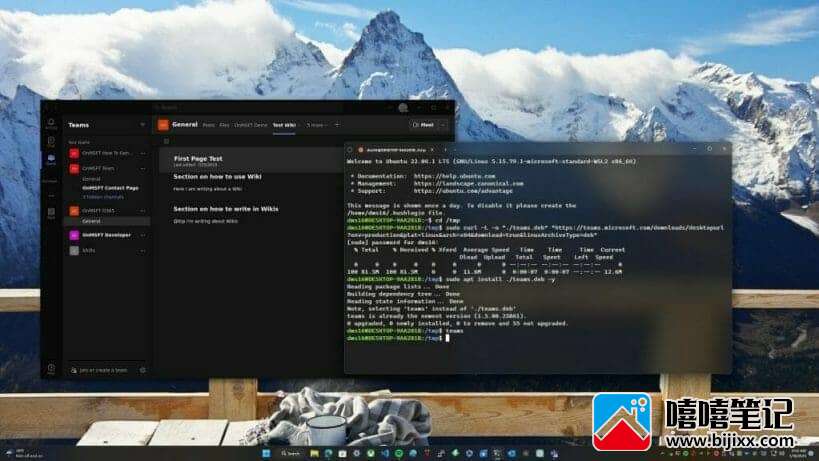 如何在 Windows 11 上安装流行的 Linux GUI 应用程序-第2张图片-嘻嘻笔记