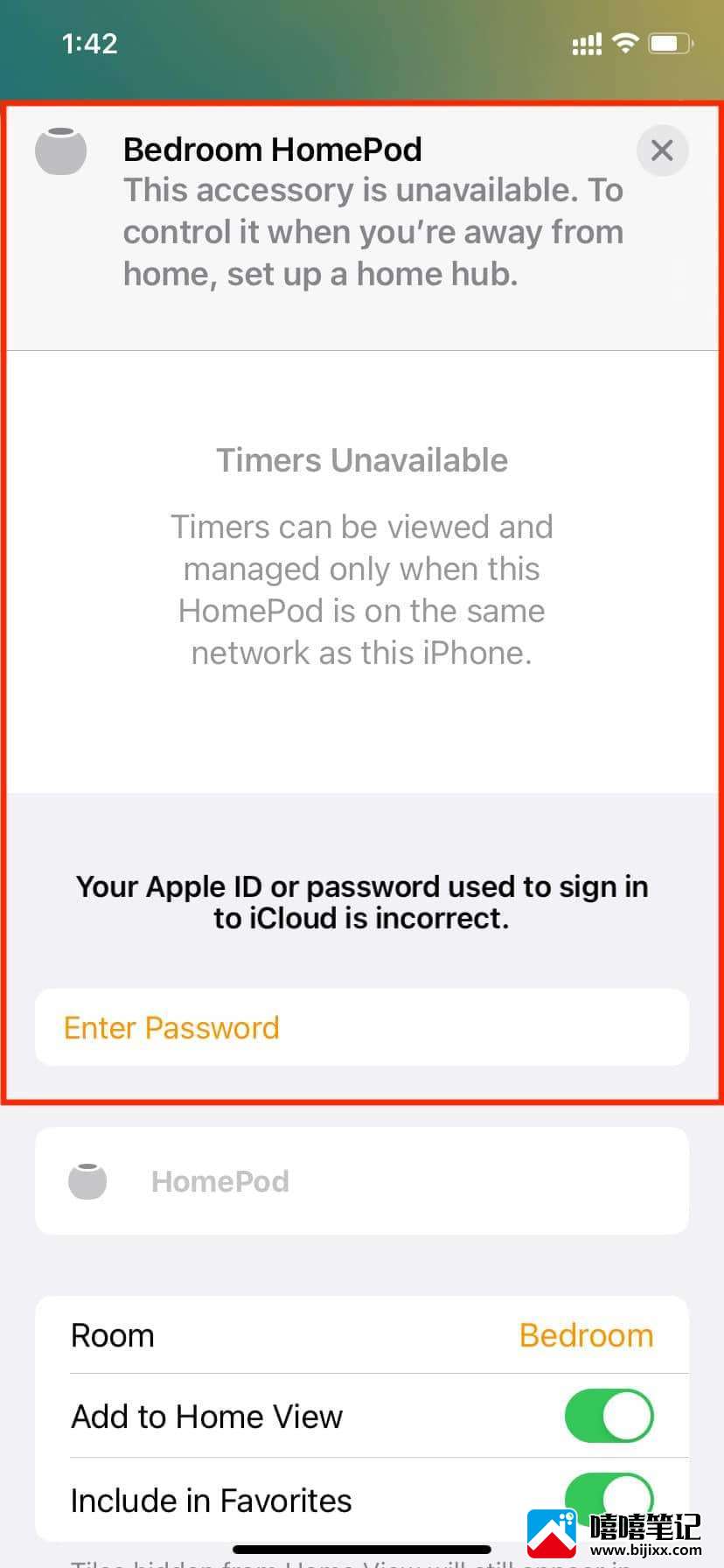 如何修复 HomePod 和 Home 应用反复询问您的 Apple ID 密码并且无法通过身份验证-第4张图片-嘻嘻笔记