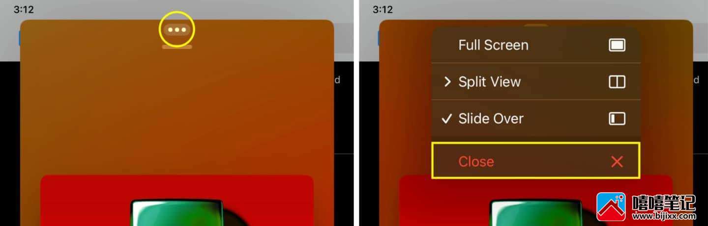 如何在 iPad 上使用 Slide Over 增强多任务处理-第12张图片-嘻嘻笔记