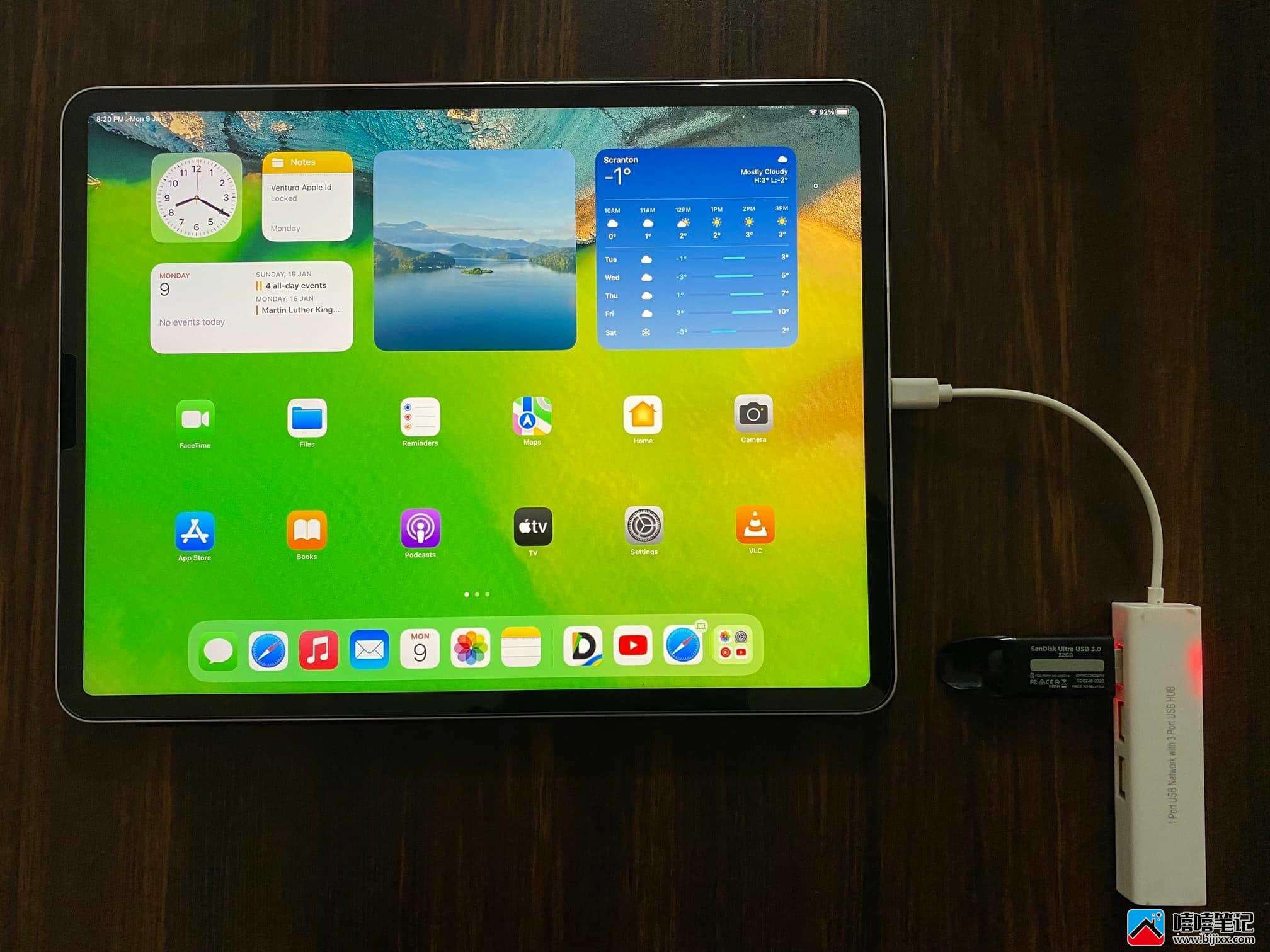 如何在 iPad 上连接和使用闪存驱动器、硬盘、SSD 或 SD 卡-第2张图片-嘻嘻笔记