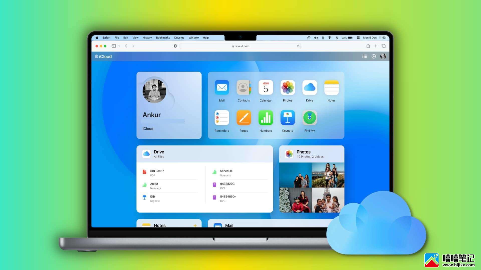 如何在 Mac 上使用 iCloud 和 iCloud Drive-第1张图片-嘻嘻笔记